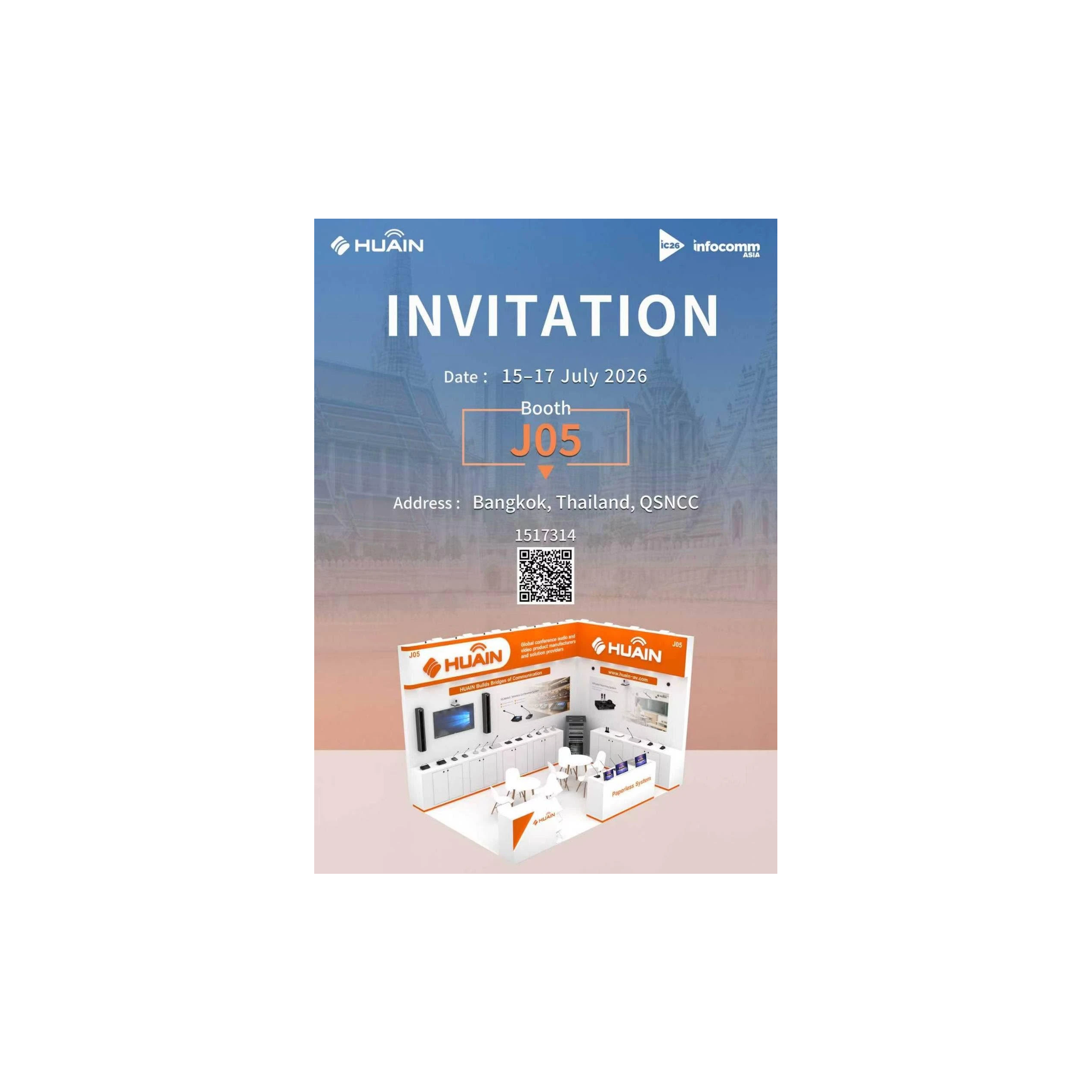 HUAIN Thailand at Infocomm Bangkok 2026
